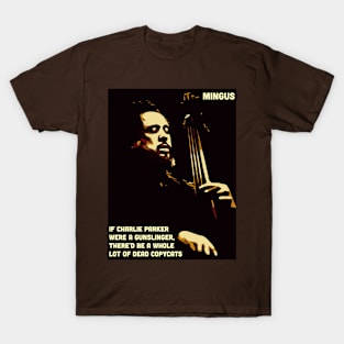 Mingus talks Bird. T-Shirt